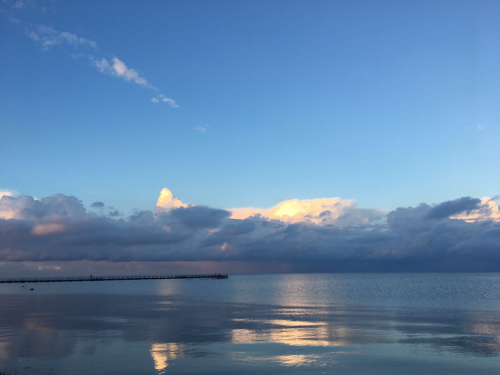 Sonnenuntergang an der Nordsee