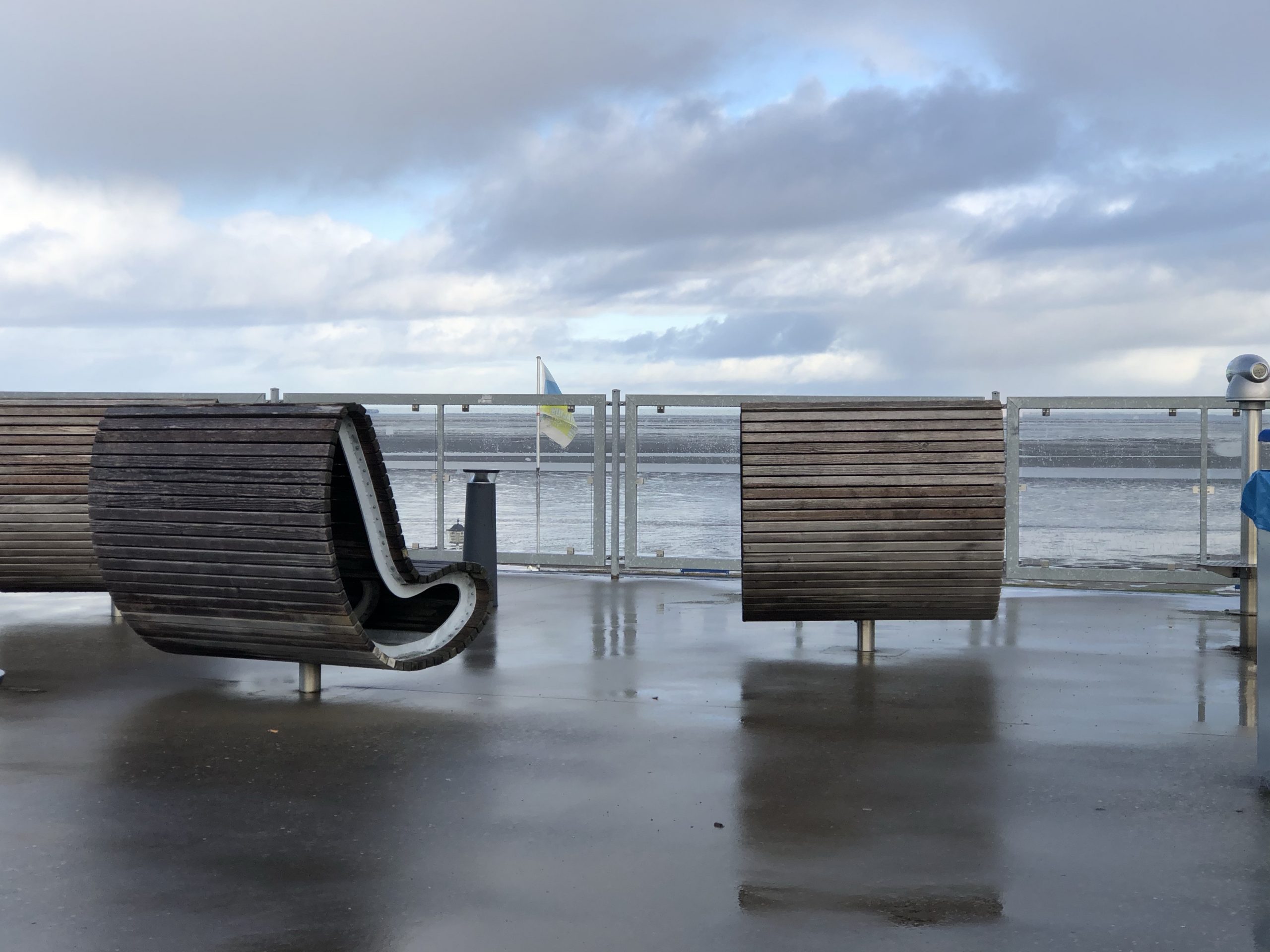 Stimmungsvolle Promenade